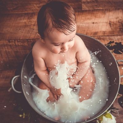 Galerie photo Bain de bébé